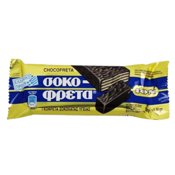 Chocofreta Dark Chocolate Wafer Bar 38gr