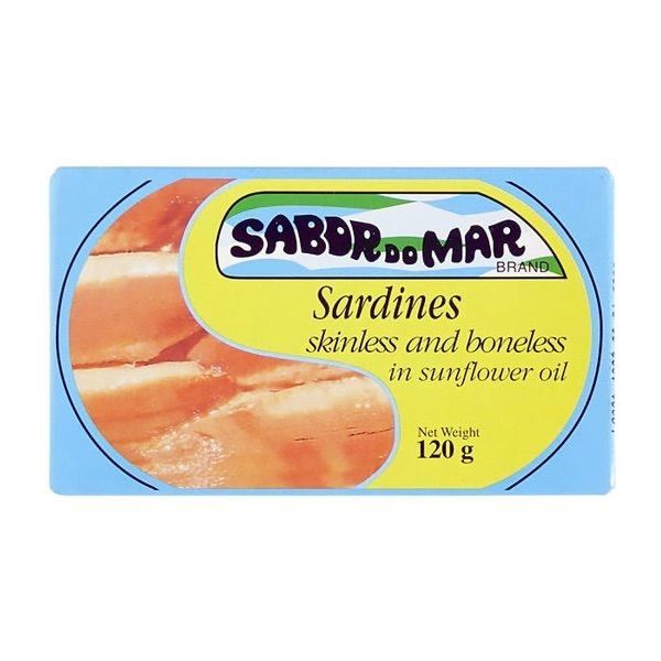 Sabor Do Mar Sardines in Sunflower Oil 120gr