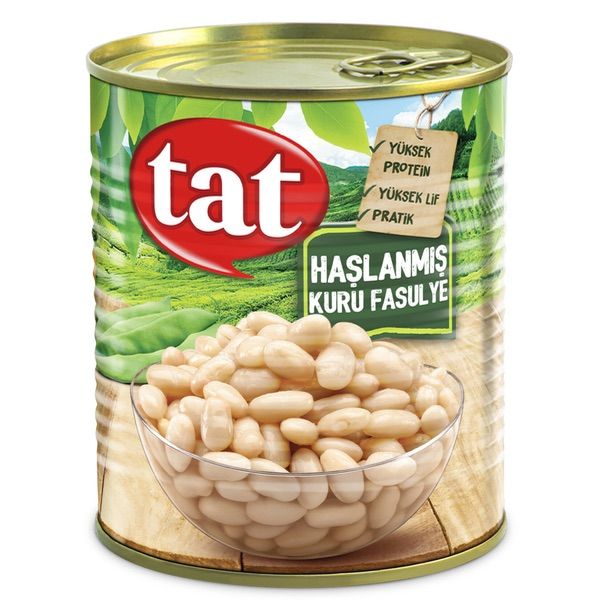Tat Canned Boiled Beans 800gr