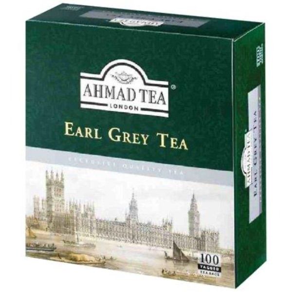 Ahmad Tea Earl Gray (100 Teabags), 200g