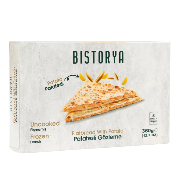 Gozleme w/Potato 3pcs (Uncooked Frozen)