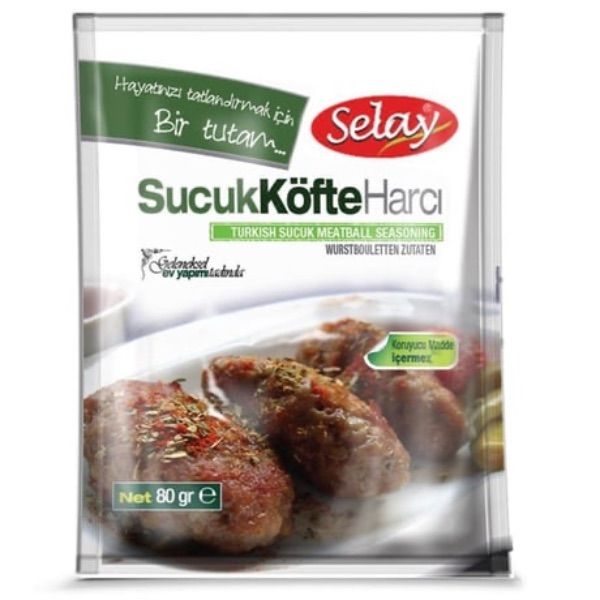 Selay Turkish Sucuk Meatball Mix 80gr