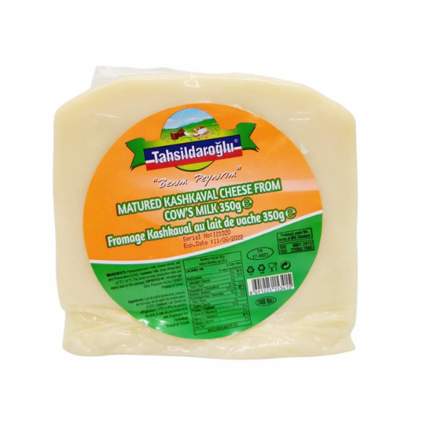 Tahsildaroğlu Cow’s Milk Kashkaval Cheese 350gr