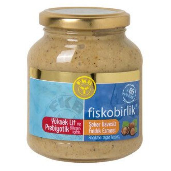 Fiskobirlik Hazelnut Spread Sugar Free 300gr