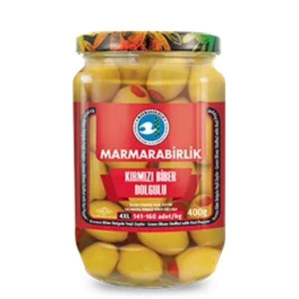 Marmarabirlik Olives Stuffed Red Pepper 400gr