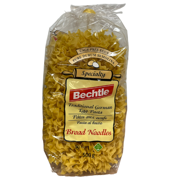 Bechtle Traditional German Egg Pasta (Broad Noodles), 500g