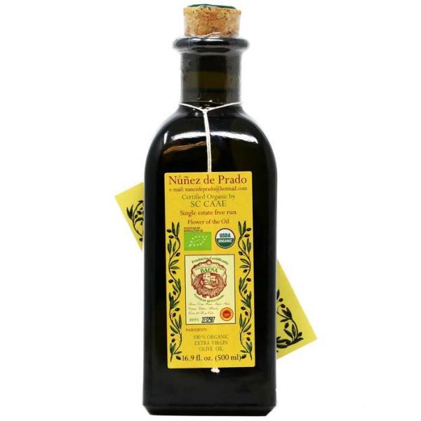 Nunez de Prado Organic Spanish Extra Virgin Olive Oil, 500ml 
