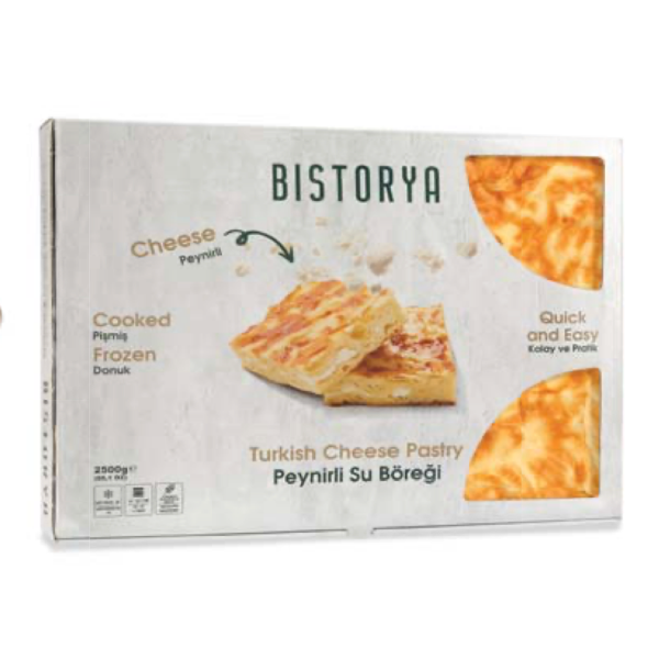 Turkish Cheese Pastry 2.5kg/Su Boregi (Cooked Frozen)