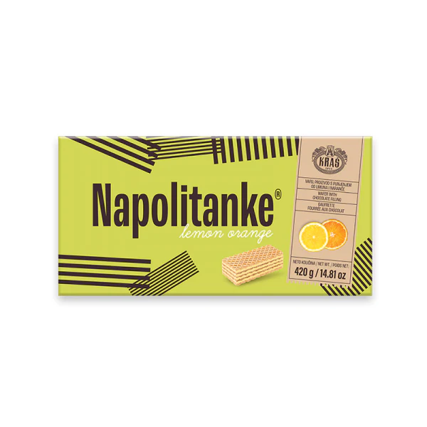 Kras Lemon Orange Napolitanke 327gr