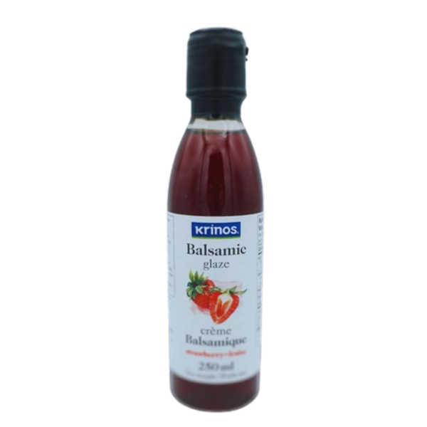 Krinos Balsamic Glaze Strawberry 250ml