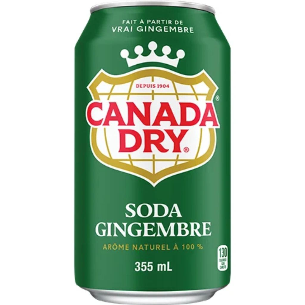 Canada Dry Ginger Ale, 355ml
