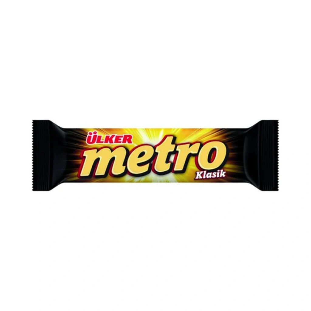 Ulker Metro Caramel Chocolate Bar, 36g