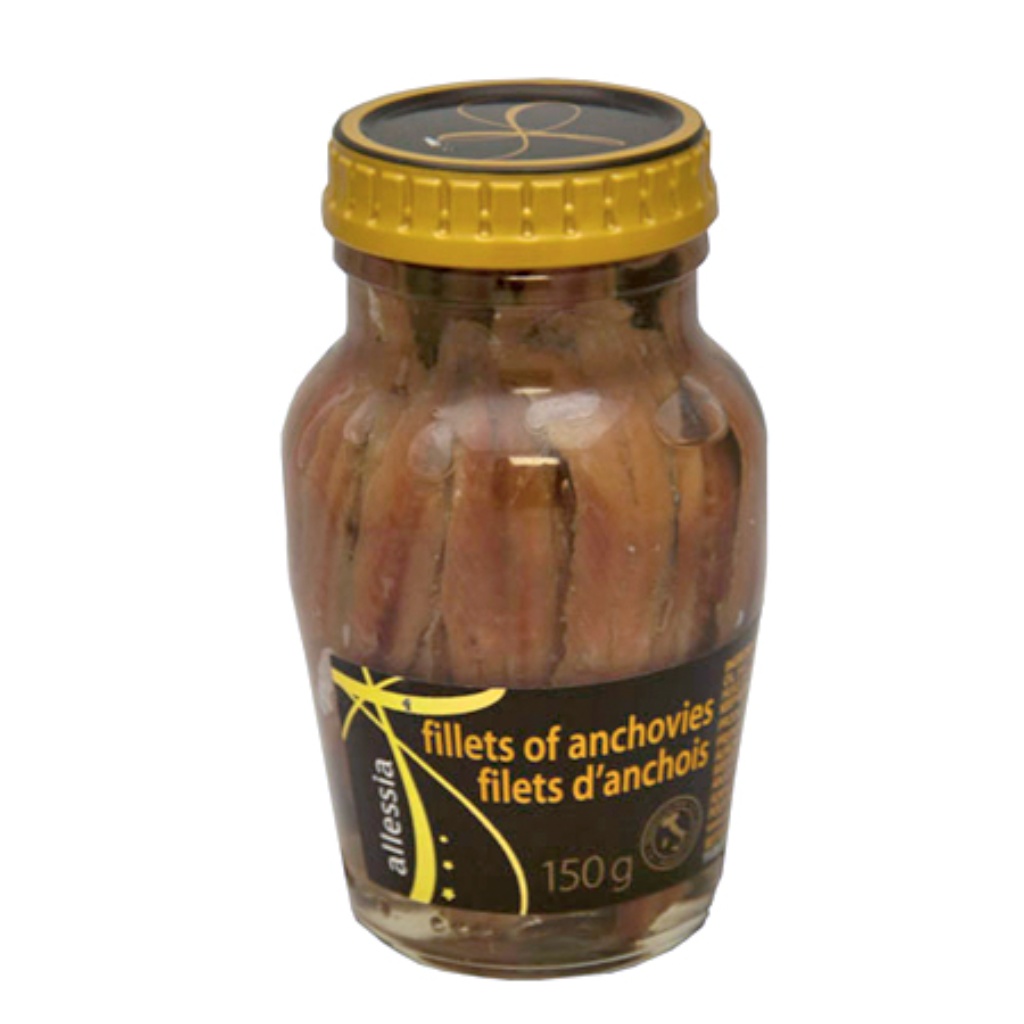 Allessia Anchovy Fillets, 150g