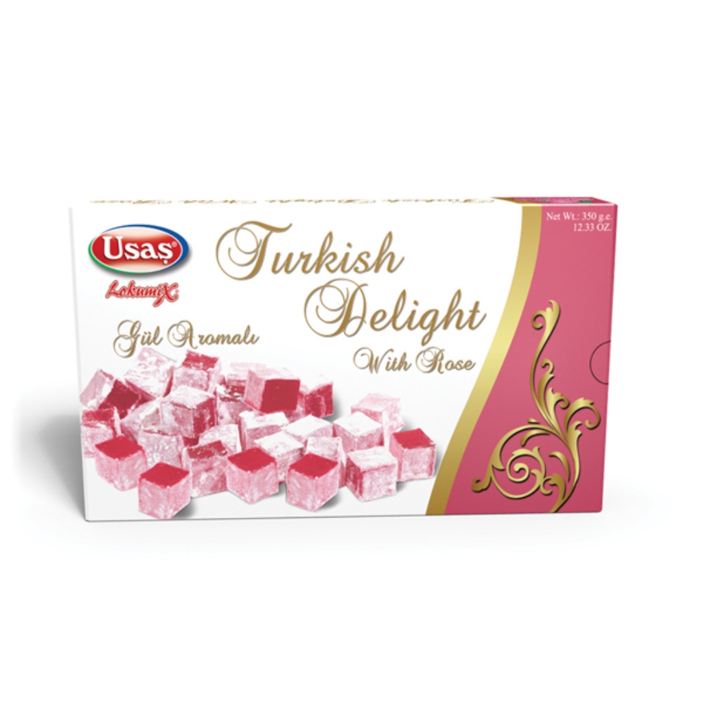 Usas Turkish Delight With Rose, 350g