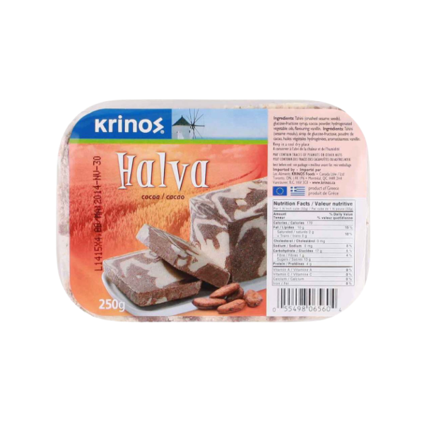 Krinos Cocoa Halva 250gr