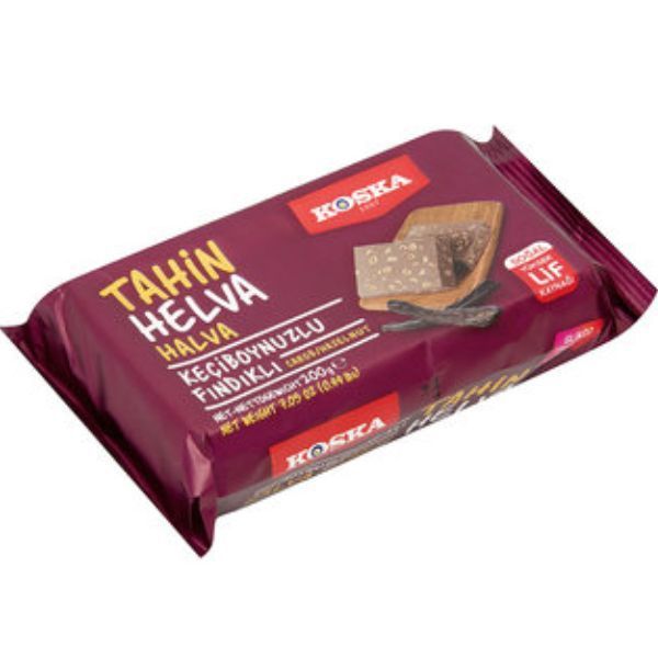 Koska Halva Carob Hazelnut  200gr