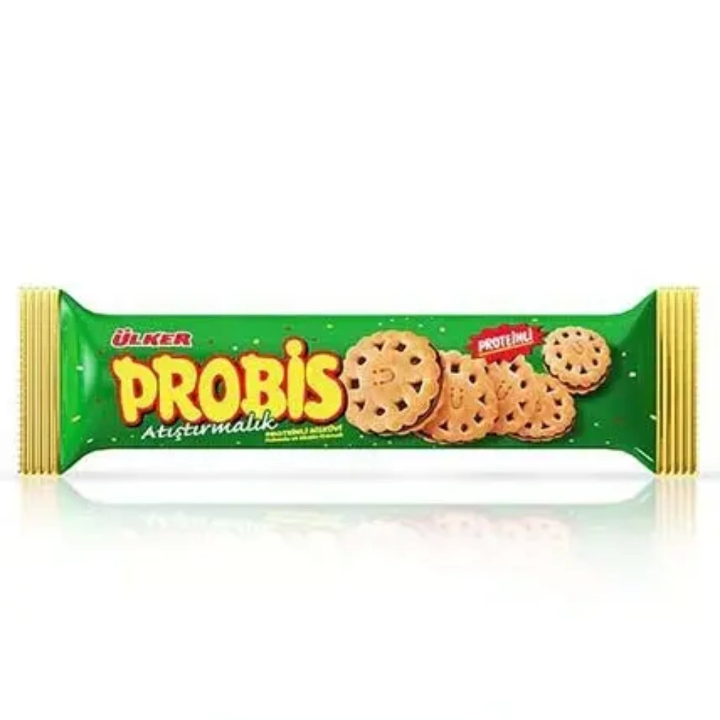 Ulker Probis Chocolate Banana Protein Biscuits, 101g