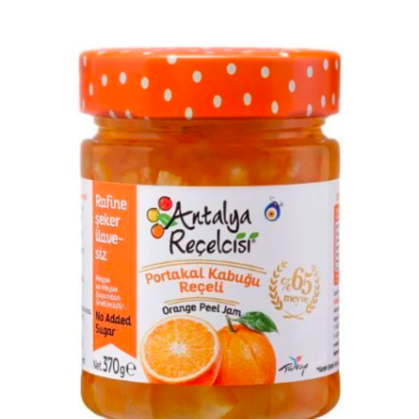 Antalya Recelcisi Orange Peel Jam (Sugar-Free) 370gr