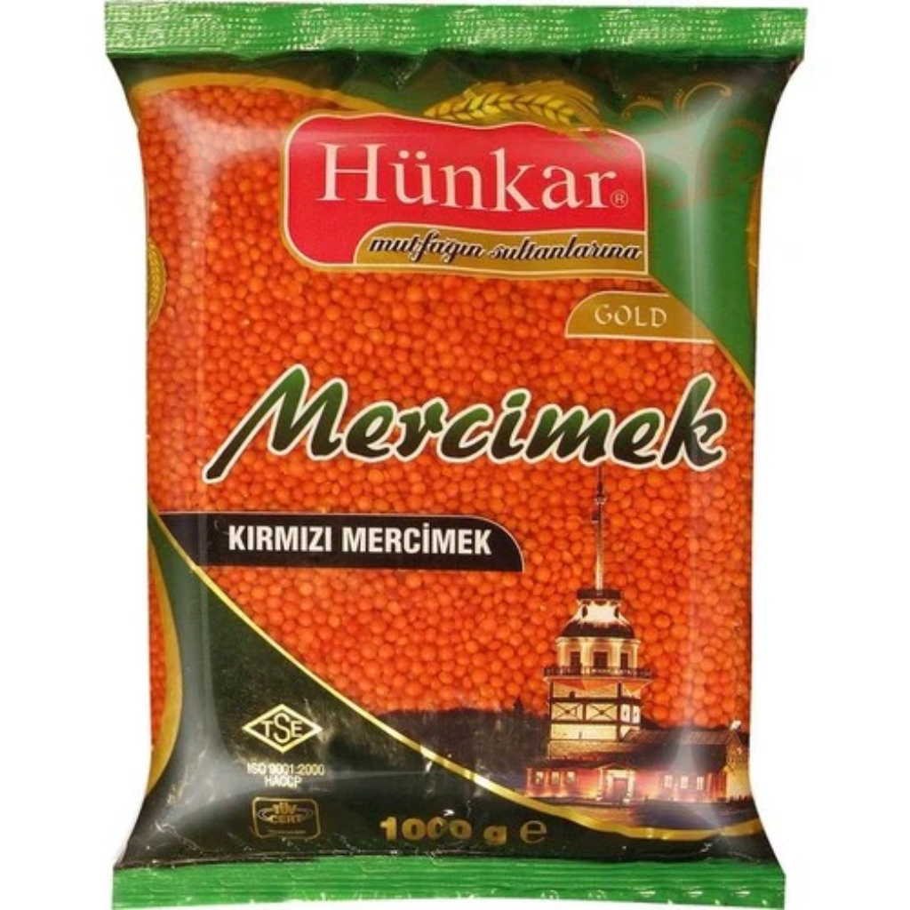 Hunkar Red Lentil, 1kg