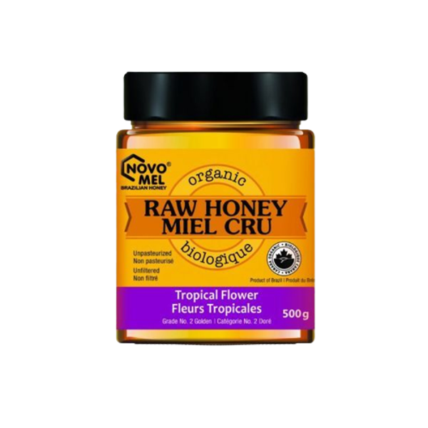 Novomel Organic Raw Honey Tropical Flower 500gr