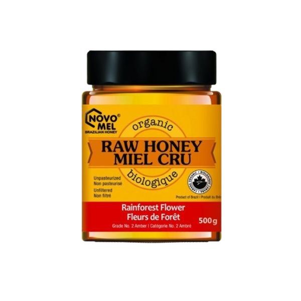 Novomel Organic Raw Honey Rainforest Flower 500gr