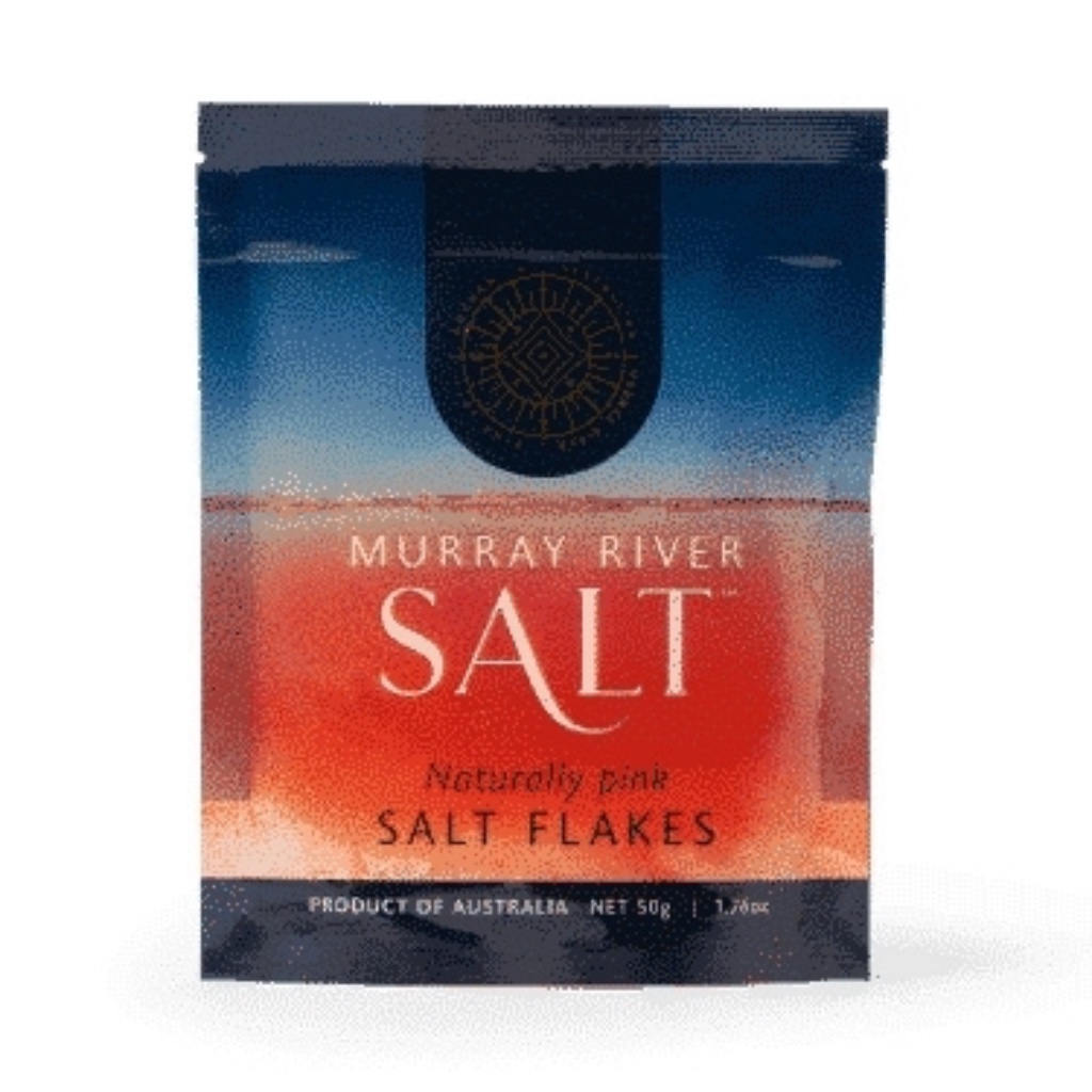 Murray River Pink Salt Flakes (Australian Saltflakes), 50g