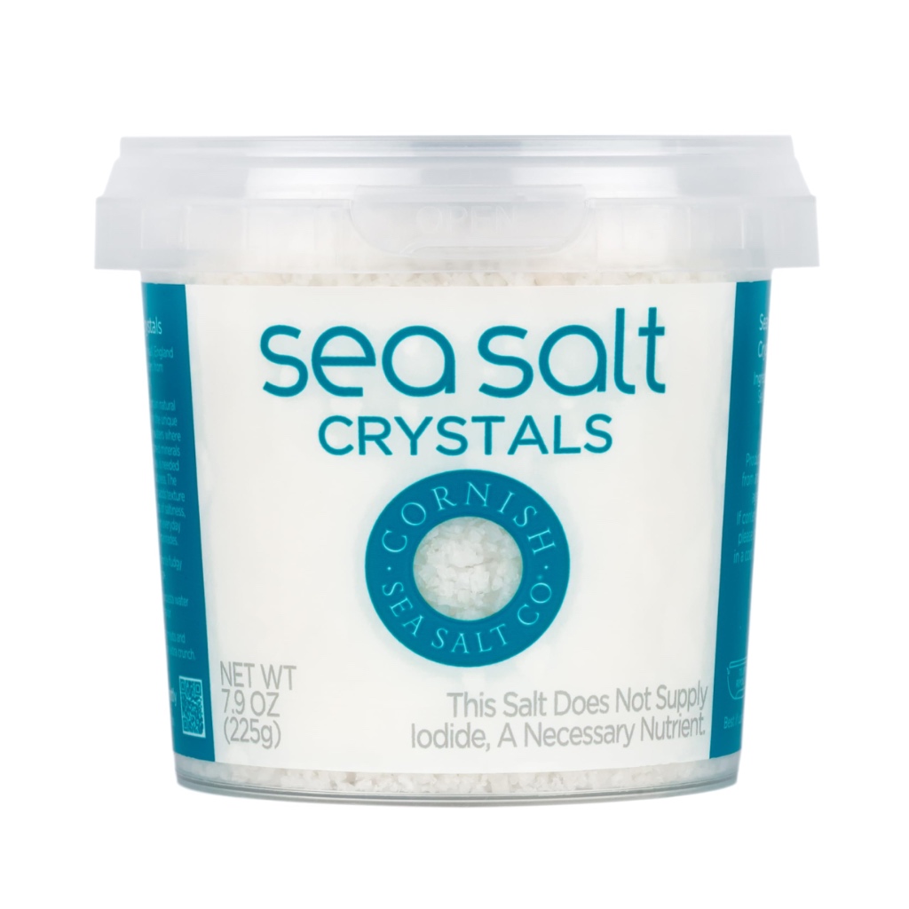 Cornish Sea Salt (Celtic Finishing Sea Salt Crystals), 225g