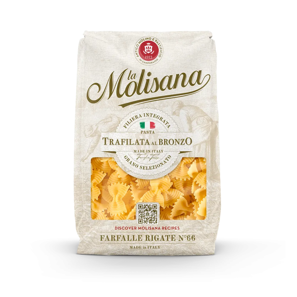 La Molisana (Farfalle Rigate No. 66), 500g